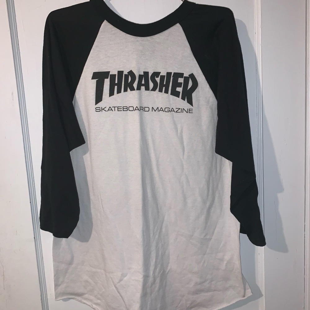 Men’s thrasher baseball tee